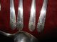 Antique 9 Pcs Crown Silverplate Radiance Pattern 8 Forks 1 Tablespoon Craft Use Other photo 3