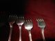 Antique 9 Pcs Crown Silverplate Radiance Pattern 8 Forks 1 Tablespoon Craft Use Other photo 4