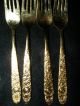 2 - 6 Piece Gold Tone Flatware Silverware Sets Other photo 1