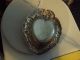 Antique Reed & Barton Sterling Heart Shaped Dish With Forget Me Knots Other photo 3