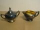 Vintage Oneida Ol Usa Silverplate Tea Coffee Sugar & Creamer & Tray 6 Pc.  Set Tea/Coffee Pots & Sets photo 4
