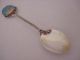 Solid Silver And Enamel Spoon John O ' Groats Hm 1933 Other photo 1