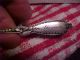 Antique Meat Fork Salad ?? Fork Marked Sterling Looks English Monogramed Minnie Unknown photo 3