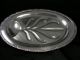 Oneida Community 1930 Henley Silver Footed Meat Serving Tray Tree Well 18 1/4 