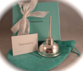 Tiffany & Co Boxed Sterling Silver Martini Vermouth Dropper Injector Rolls Royce photo