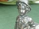 1800 ' S Antique Victorian Figural Silverplate Napkin Ring Holder Tom Sawyer 8 Napkin Rings & Clips photo 6