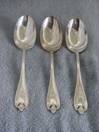 Rogers International Silver Old Colony Serving Tablespoon - 3 photo