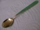 Sterling Silver 916 Enamel Coffee Spoon Other photo 4