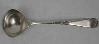 Antique Rogers Aa Silverplate Ladle photo