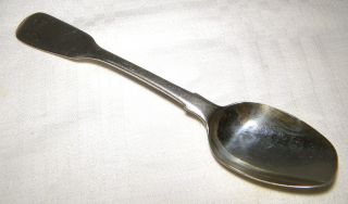 Georgian Silver Spoon London 1824 James Beebe photo