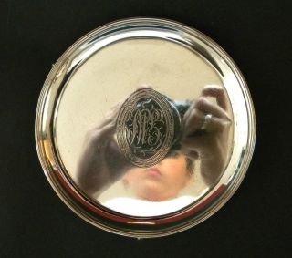 Daniel Smith & Robert Sharp Georgian Sterling Silver Circular Waiter London 1788 photo