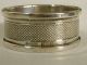 English Sterling Silver Napkin Ring For 