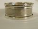 English Sterling Silver Napkin Ring For 