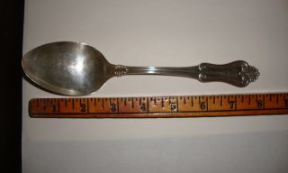 Alvin Sterling Silver Serving Spoon 52.  4 Grams W Monogram Scrap Or Not photo