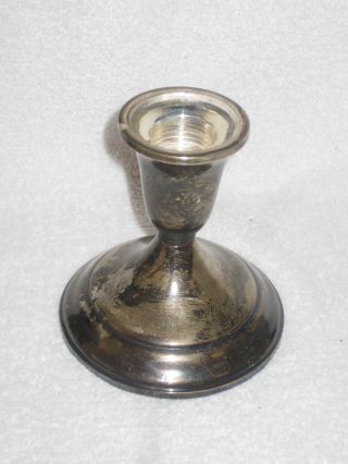 Sterling Silver Towle Weighted Candlestick Weight 8.  5 Oz - 237 Grams photo