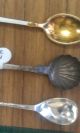 Sterling Silver Vintage Lot Not Scrap Of 6 Baby Spoons Mixed Lots photo 3