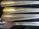 Victor S Co.  A1 Is Silverplate Olive Pickle Relish Fork 4 Pieces International/1847 Rogers photo 5