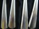 Victor S Co.  A1 Is Silverplate Olive Pickle Relish Fork 4 Pieces International/1847 Rogers photo 6