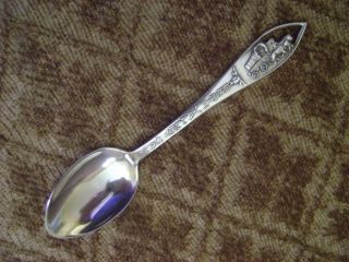 Vintage Sterling Silver Death Valley Cal Pierced Demitasse Spoon Inyo County Ca photo