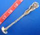 Fancy Whiting Louis Xv Antique Sterling Silver Mustard Ladle Spoon 1891 Gorham, Whiting photo 3