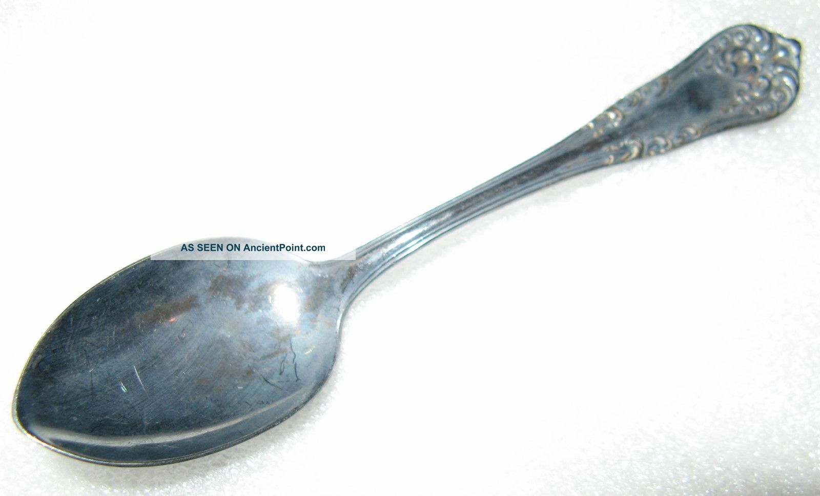 Wm Rogers And Son Aa - 4. 25 Inch Demitasse Spoon - America Pattern, Silver...