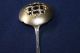 Sterling Silver Nut Scoop; Towle,  Rustic.  Cr 1895 Pierced Shaped & Gilded Bowl. Towle photo 5
