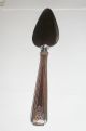 Sterling Handle Cheese Server Knife Embossed Pattern Sst Blade 7 