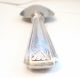 Sterling Handle Cheese Server Knife Embossed Pattern Sst Blade 7 