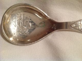 European Norwegian? Souvenir.  60 Gra Spoon Old And Unique photo