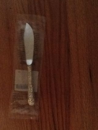 Lenox Repousse Sterling Silver Butter Knife photo