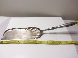 1847 Rogers Bros A1 Fish Server Silverplate photo
