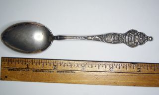 Antique Watson Sterling Silver Calumet & Hecla Mining Co Michigan Souvenir Spoon photo