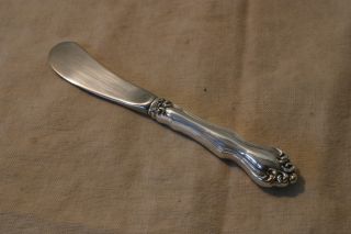 3.  19oz Westmorland Sterling Silver Handle Knife ' George & Marth ' Pattern Scrap? photo