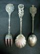 Cape Town Fork,  Mystery?,  Sweden,  Souvenir Spoons Great Vintage Condition Souvenir Spoons photo 2