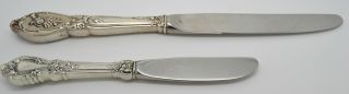 2 X Lunt Sterling Silver Knives photo