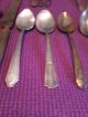 25 Antique Assorted Silverplate Flatware Mixed Lots photo 8