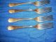 4 Canadian Made Birks 925 Sterling Silver Table Forks Weighing 227 Grams Total Other photo 1