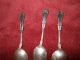 3 Tablespoons Wm A Rogers Sxr Silverplate Spoons 1901 Hanover Pattern Ornate Oneida/Wm. A. Rogers photo 9
