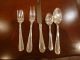 Silver Plate Oneida Silversmiths 5 Piece Service For 9 Plus Serving Pieces Other photo 2