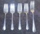 Vintage 22 Pc Wallingford Plate Aa+ Pre 1941 Silverplate Forks,  Knifes & Spoons International/1847 Rogers photo 4