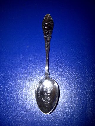 Sterling Silver Rws Co Tilden Thurger Providence Indian Spoon photo