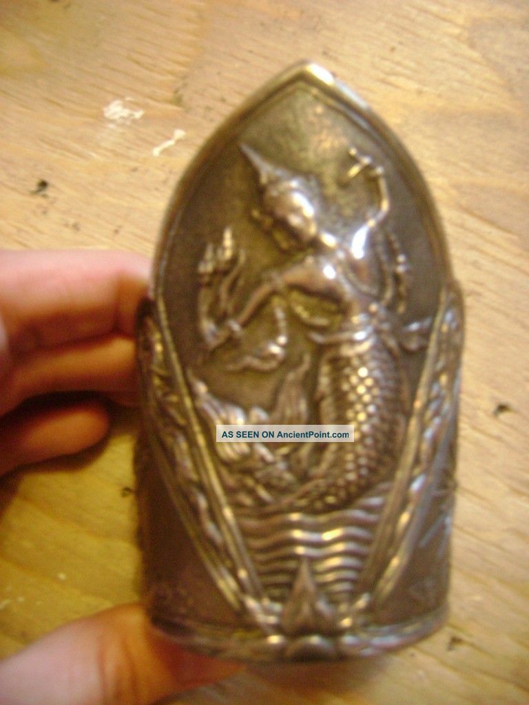 Siam Sterling Cuff Bracelet - Solid Sterling - Impressive Other photo