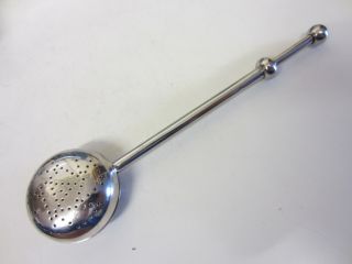 Vintage 1920 ' S Silver Plated Tea Infuser Spoon photo