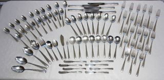 Gorham Sterling Silver Pattern Camellia 1941/1942 - 80 Pieces - photo