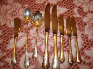 Sterling Lot Ice Tea Spoon Sugar Spoon Personal Butter Spreader photo