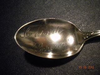 A Watson Sterling Collector Spoon 