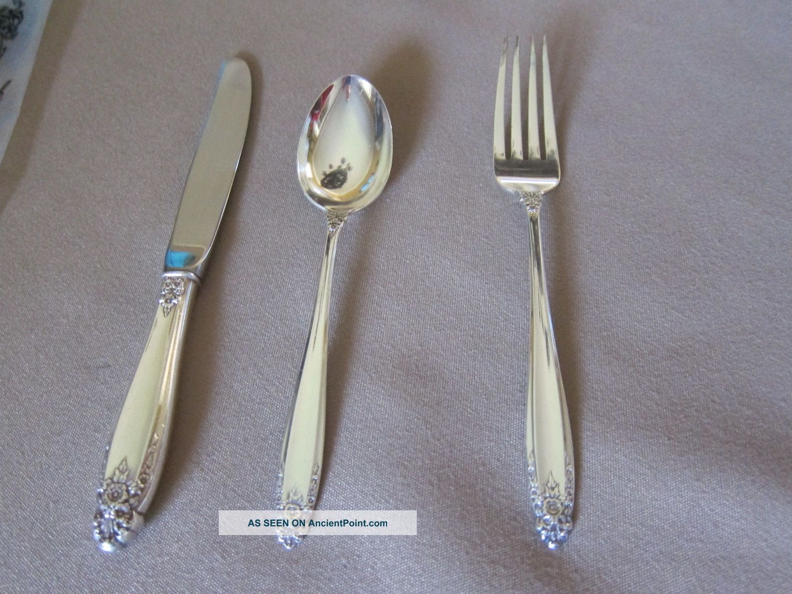 Sterling Silver Youth Set,  Prelude By International Silver International/1847 Rogers photo
