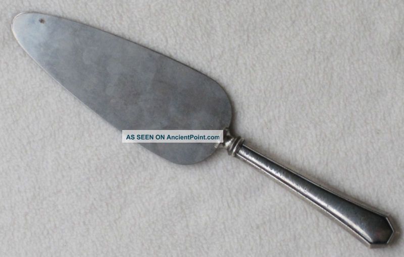 Sterling Silver Handle Cake Pie Server 5 Dwt Unknown photo