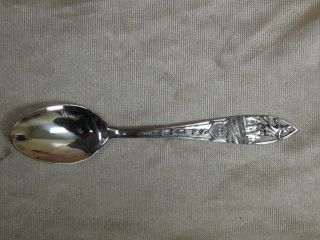 Vintage Inman Sterling Silver Salem Mass.  Souvenir Spoon photo