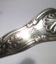 Sterling Silver Antique English Spoon Hallmarked Shell Pattern 29 Grams Souvenir Spoons photo 9